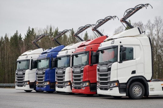auto elektromobily nákladní vůz truck tahač