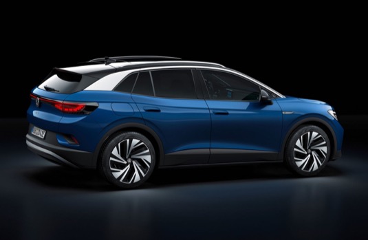 auto elektromobil Volkswagen ID.4