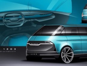 auto elektromobil Škoda 1203 koncept Daniel Hájek