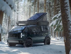 Canoo pick-up truck elektromobil