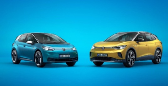 auto elektromobily Volkswagen ID.3 a ID4