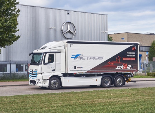 auto Mercedes-Benz eActros