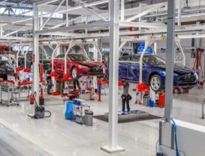 auto elektromobil výroba elektromobilů Tesla Model S Model XY