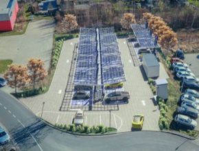 rychlonabíjecí stanice Kamener Kreuz Německo EnBW