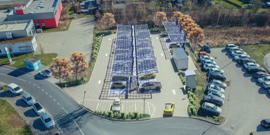 rychlonabíjecí stanice Kamener Kreuz Německo EnBW