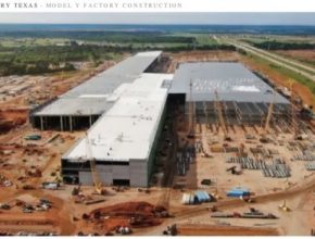 auto elektromobil Tesla Gigafactory Texas austin gigatovárna
