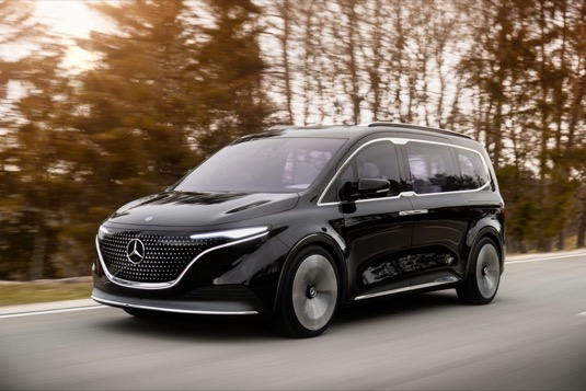 Elektromobil - elektrická dodávka Mercedes-Benz EQT