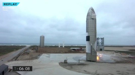 vesmírná loď Starship SN-15