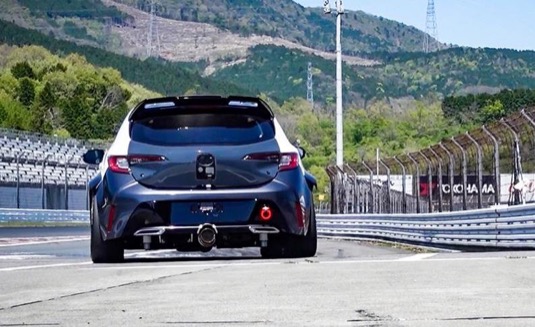 Távodní oddělení Toyoty GAZOO Racing Company chce speciálně upravený model Toyota Corolla nasadit na 24hodinový vytrvalostní závod série SuperTaikyu - Fuji SUPER TEC 24 Hour Race, který se uskuteční na konci května. foto: Toyota