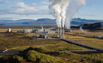 Geotermální elektrárna na Islandu