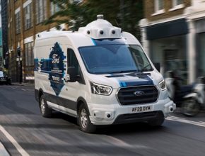 auto Ford dodávky robotické autonomní
