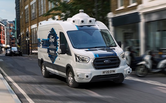 auto Ford dodávky robotické autonomní