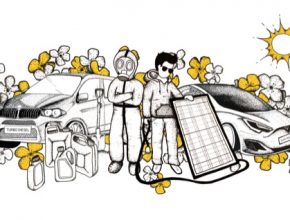 Snímek Biomasakr názorně ukazuje dopady pěstování řepky na českou krajinu, půdu, vodu a zdraví a na možnosti využití solární energie.