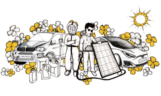 Snímek Biomasakr názorně ukazuje dopady pěstování řepky na českou krajinu, půdu, vodu a zdraví a na možnosti využití solární energie.