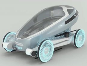 Autonomní létající záchranka budoucnosti E-way Rescue Roadster
