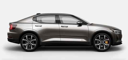 auto elektromobil Polestar 2