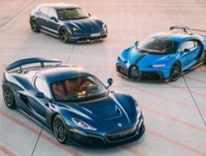 auto elektromobily Rimac Bugatti