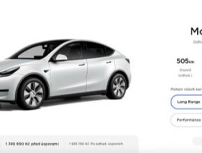 auto elektromobil Tesla Model Y cena elektromobilu