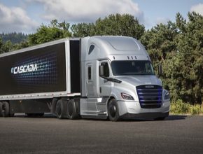 elektrický nákladní truck kamion tahač Daimler eCascadia