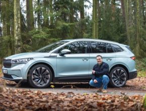 auto elektromobil Škoda Enyaq iV
