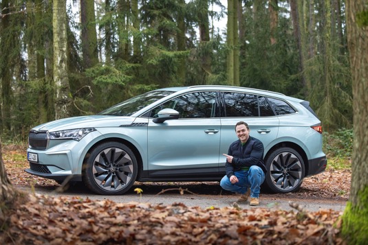 auto elektromobil Škoda Enyaq iV