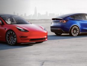 auto elektromobily Tesla Model 3 a Model Y