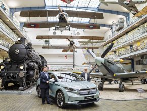 elektromobil Škoda Enyaq iV Národní technické muzeum