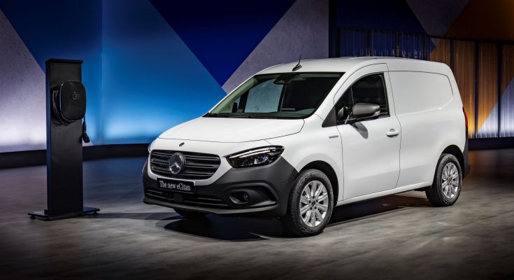 Elektromobil - elektrická dodávka - Mercedes-Benz eCitan. foto: Mercedes